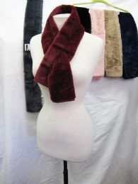 48 Wholesale 48 Womens Fashion Fur Scarf