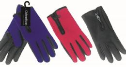 12 Wholesale Mens Touch Glove Assorted Colors
