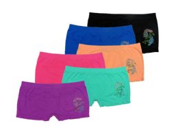 216 Wholesale Lady's Seamless Boxers With Rhinestone