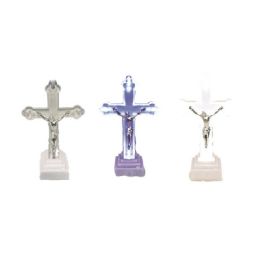 48 Wholesale Led Mini Christian Cross