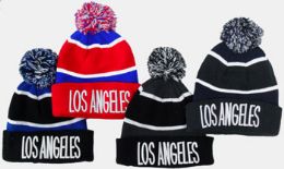 36 Pieces Los Angeles Ski Hat - Winter Sets Scarves , Hats & Gloves