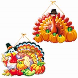 96 Wholesale Sixteen Inch Thanksgiving Plaque