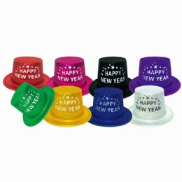 144 Pieces Happy New Year Top Hat - New Years