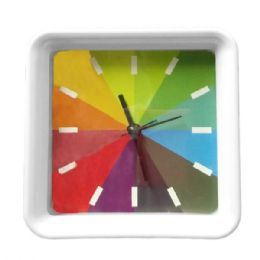 36 Pieces Rainbow Design Clock - Clocks & Timers