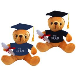 24 Wholesale Nine Inch Graduation Bear