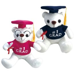 24 Pieces Nine Inch Graduation Bear - Graduation