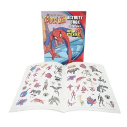 72 Wholesale Spiderman Kids Activity Coloring Book
