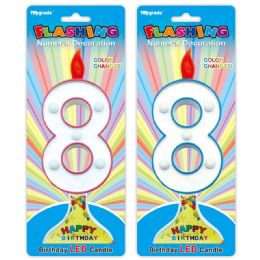 288 Pieces Number Eight Led Candle - Birthday Candles