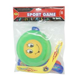 48 Wholesale Outdoor Activity Cute Sport Game With Frisbee And Boomerang