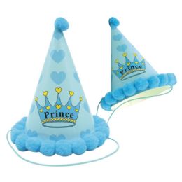 144 Pieces Boys Birthday Hat - Party Favors