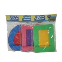 96 Pieces Multicolored Foam Picture Frame - Picture Frames