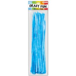 144 of Forty Count Tinsel Stems Blue