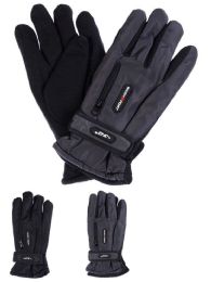 36 of Men Winter Ski Glove With Zipper And Fleece Lining