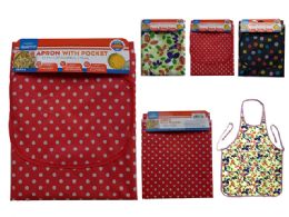 144 Pieces Apron With Pocket - Kitchen Aprons
