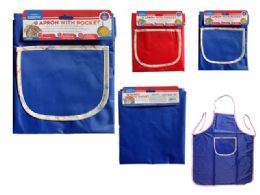 144 Units of Kitchen Apron With Pocket - Kitchen Aprons