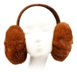 12 Bulk Winter Warm Faux Fur Earmuff