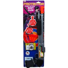 36 Wholesale Soft Dart Toy Shoot Gun Play Set Tied On Card
