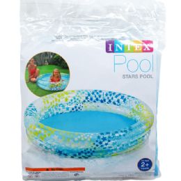 12 Wholesale 48"x10" Just So Fruity Pool In Pegable Poly Bag, Age 2+