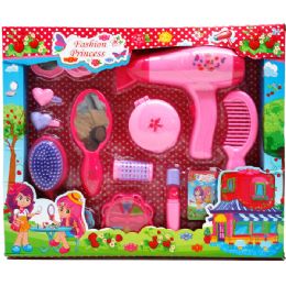 12 Pieces 13pc B/o Fashion Princess Set - Girls Toys