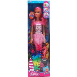 24 Wholesale Mermaid Doll With Accessories In Window Box
