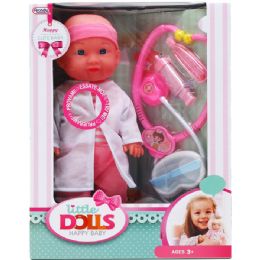 12 Wholesale Baby Doll With Sound And Accessories In Window Box