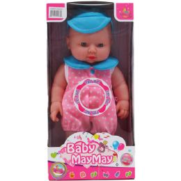 12 Wholesale 11" B/o Baby Doll W/ Sound & Accss In Window Box, 2 Asst