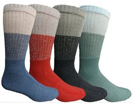 4 of Yacht & Smith Men's AntI-Microbial Crew Socks
