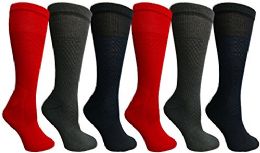 6 Pairs Yacht & Smith Women's Merino Wool Socks, Size 9-11 - Womens Thermal Socks