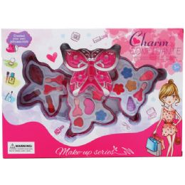 12 Wholesale Three Level Butterfly Shape Toy Make Up In Window Box