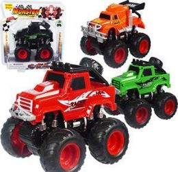 24 Wholesale Friction Powered Monster Racing Trucks