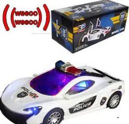 12 Wholesale Bump And Go Police Cars With Lights