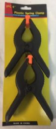 48 Pieces Black Plastic Clamp Six Inches - Clamps