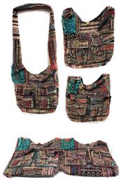 10 Wholesale Handmade Nepal Hobo Bags Multicolor Patch Work