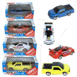 48 Wholesale 3d Light Race Remote Control Cars In 4 Assorted Styles