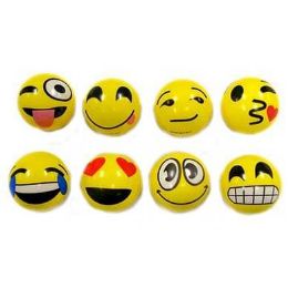 24 Wholesale Emoji Squeeze Stress Ball