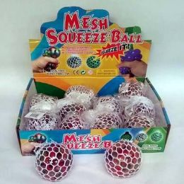 24 Wholesale Mesh Water Ball With Rainbow Beads