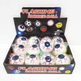 24 Bulk Flashing Eyeball Bounce Ball