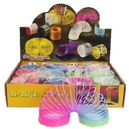 48 Wholesale Rainbow Magic Spring Slinky