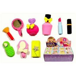 48 Wholesale Beauty Shaped Eraser