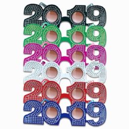 48 Pieces Rhinestone Glasses - Party Favors