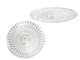 48 Pieces Round Transparent Serving Tray - Serving Trays