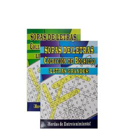 48 Pieces CrucigramA-Sopas De Letras Digest Size - Coloring & Activity Books