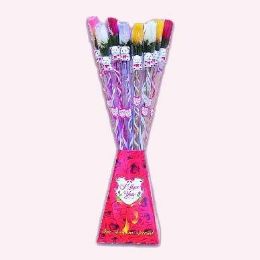 24 Pieces Valentine Assorted Color Roses - Valentine Decorations