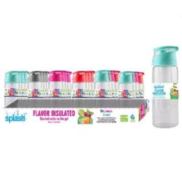 24 Units of Sport Bottle With Fruit Infuser - Drinking Water Bottle