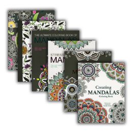 48 Wholesale Mandalas Coloring Book For Adults
