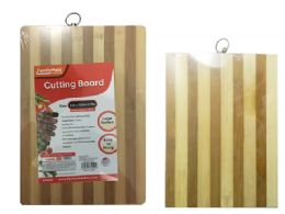 24 Wholesale Bamboo Cutting Board 8.7" X 12.6" X 0.7"