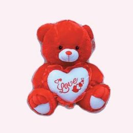 24 Pieces Red Bear - Valentines