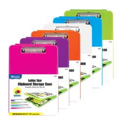12 Pieces Translucent Clipboard Storage Case - Clipboards and Binders