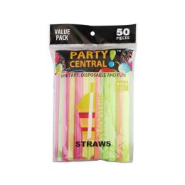 48 Units of 50 Pack Jumbo Drinking Straws - Straws and Stirrers