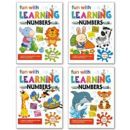 48 Pairs Kids Learning Book 4-6 - Coloring & Activity Books